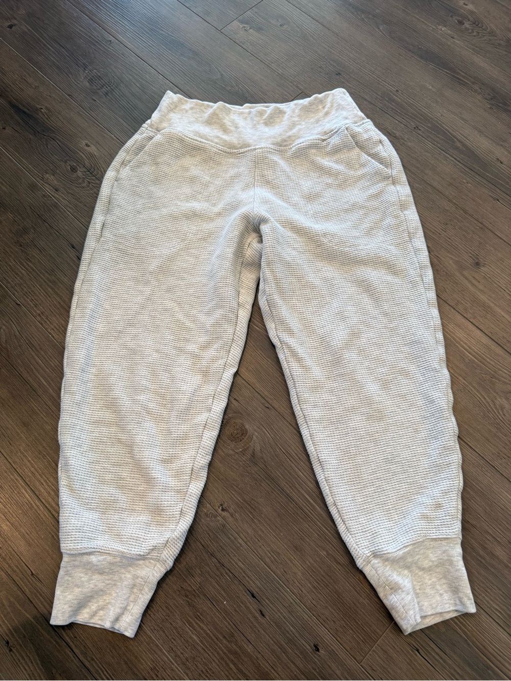 Athleta Coaster Lux Waffle Knit Joggers Size Medium